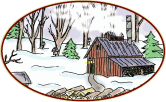 Vermont maple syrup products by